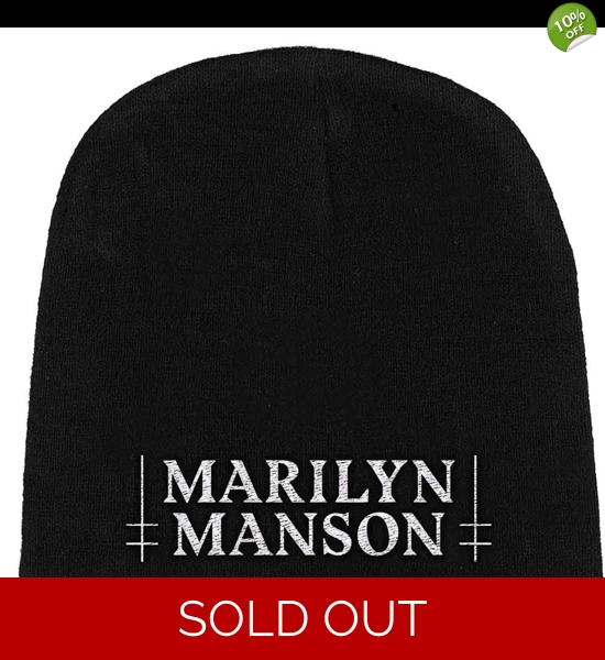 Marilyn Manson - Logo Beanie Hat